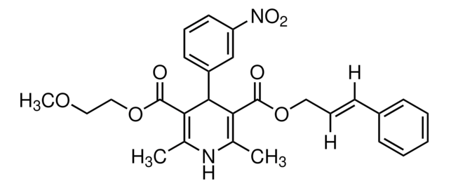 シルニジピン &#8805;98% (HPLC), powder