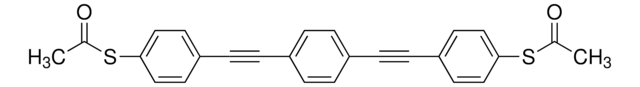 S,S′-[1,4-亚苯基二(2,1-乙炔二基-4,1-亚苯基)]双(硫代乙酸酯) 97% (HPLC)