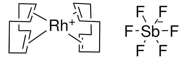 Bis(1,5-cyclooctadien)rhodium(I)hexafluorantimonat 97%