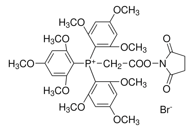 (N-Succinimidyloxycarbonylmethyl)-tris-(2,4,6-trimethoxyphenyl)-phosphoniumbromid for protein sequence analysis (by MALDI-MS), &#8805;98.5%