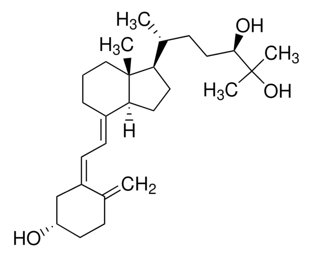 (24R)-24,25-ジヒドロキシビタミンD3 &#8805;98% (vitamin + pre-vitamin, HPLC)