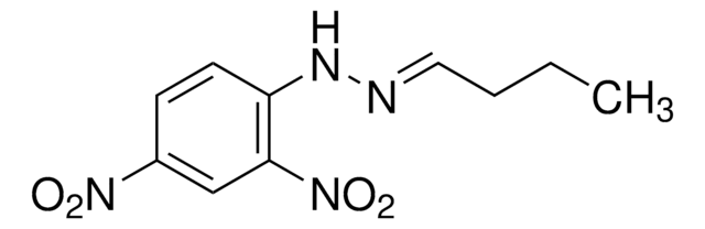 Butyraldehyde 2,4-dinitrophenylhydrazone certified reference material, TraceCERT&#174;, Manufactured by: Sigma-Aldrich Production GmbH, Switzerland