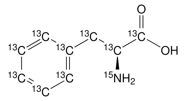 L-苯丙氨酸-13C9,15N endotoxin tested, 98 atom % 13C, 98 atom % 15N, 95% (CP)