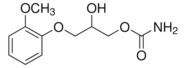 美索巴莫 溶液 1&#160;mg/mL in acetonitrile, certified reference material, ampule of 1&#160;mL, Cerilliant&#174;