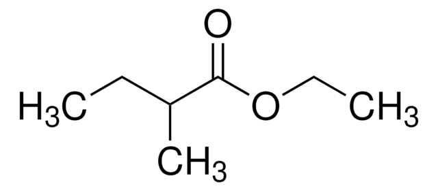 Ethyl 2-methylbutyrate natural, mixture of enantiomers, &#8805;98%, FCC, FG