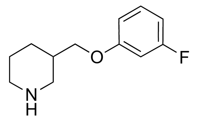 3-[(3-Fluorophenoxy)methyl]piperidine AldrichCPR