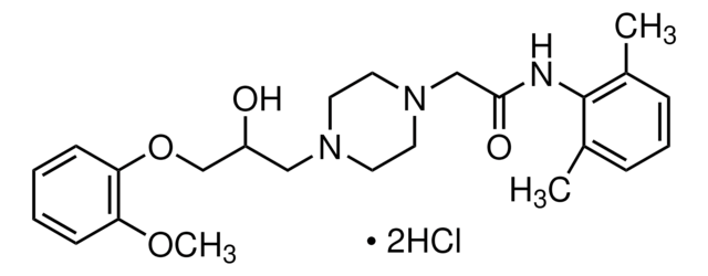 ラノラジン 二塩酸塩 &#8805;98% (HPLC), powder