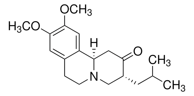 Tetrabenazin &#8805;98% (HPLC), solid