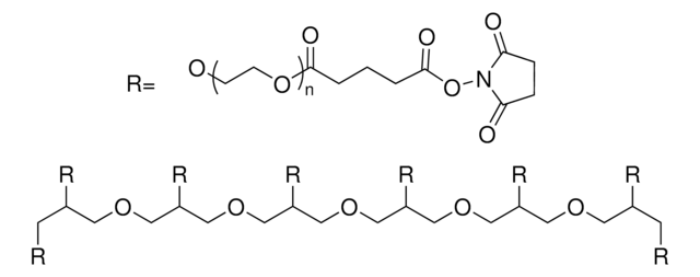 8arm-PEG20K-Succinimidyl Glutarate Hexaglycerol core, average Mn 20000