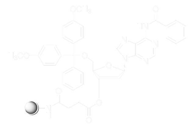 DMT-dA (bz)-CPG pore size 500&#160;Å, 30-40&#956;mol/g