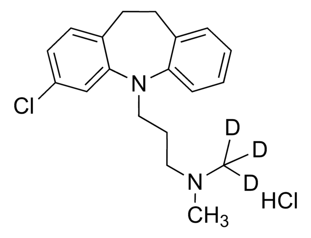 Klomipramina-d3 100&#160;&#956;g/mL in methanol (as free base), ampule of 1&#160;mL, certified reference material, Cerilliant&#174;