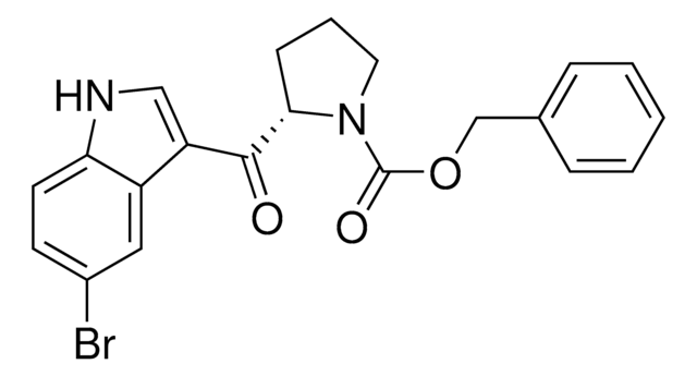 Benzyl (S)-2-(5-bromo-1H-indole-3-carbonyl)pyrrolidine-1-carboxylate