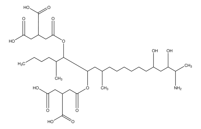 Fumonisin B2 from Fusarium moniliforme sphingosine N-acyltransferase inhibitor