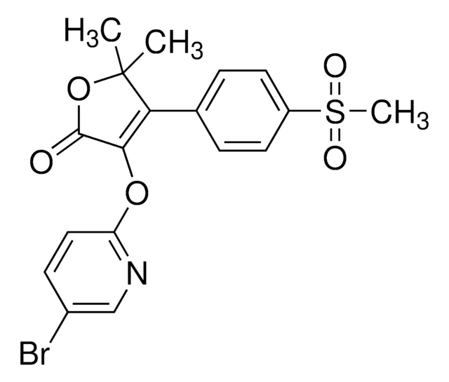 3-((5-Bromopyridin-2-yl)oxy)-5,5-dimethyl-4-(4-(methylsulfonyl)phenyl)furan-2(5H)-one