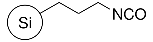 3-(Isocyanato)propyl-functionalized silica gel 200-400&#160;mesh, extent of labeling: 1.2&#160;mmol/g loading