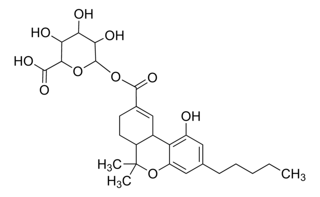 (+)-11-去甲-&#916;9-THC-9-羧酸葡糖苷酸 溶液 100&#160;&#956;g/mL in methanol, ampule of 1&#160;mL, Cerilliant&#174;