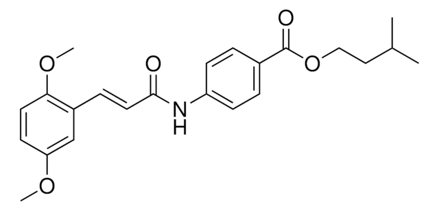 ISOPENTYL 4-((3-(2,5-DIMETHOXYPHENYL)ACRYLOYL)AMINO)BENZOATE AldrichCPR