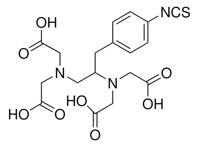 1-（4-异硫氰苄基）乙烯基二胺-N,N,N&#8242;,N&#8242;-四乙酸 ~90% (HPLC)