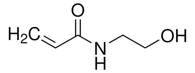 N-Hydroxyethylacrylamid contains 1,000&#160;ppm monomethyl ether hydroquinone as stabilizer, 97%