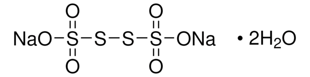 テトラチオン酸ナトリウム 二水和物 &#8805;98% (titration)