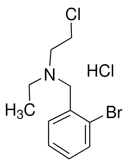 N-(2-クロロエチル)-N-エチル-2-ブロモベンジルアミン 塩酸塩 &#8805;98%, solid