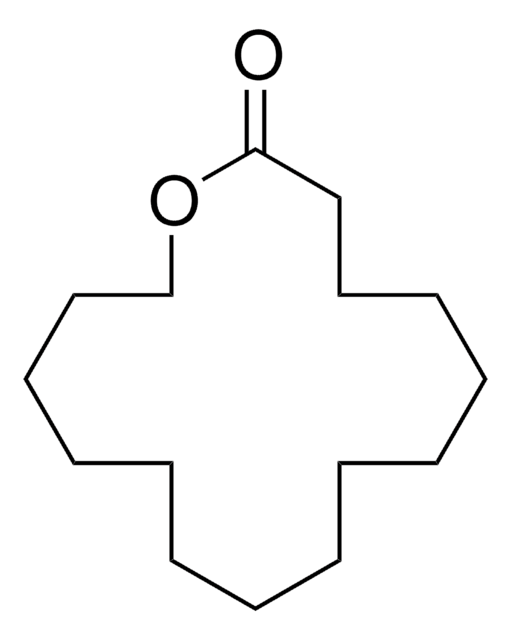 &#969;-Pentadecalactone &#8805;98%, FG