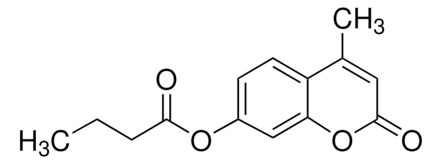 4-Methylumbelliferylbutyrat suitable for fluorescence, &#8805;95% (HPCE)