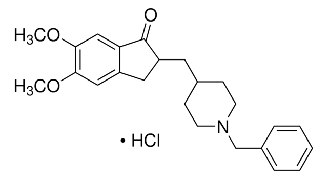 ドネペジル塩酸塩 塩酸塩 一水和物 &#8805;98% (HPLC)