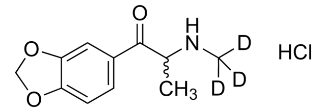 Methylon-D3 -hydrochlorid -Lösung 100&#160;&#956;g/mL in methanol (as free base), ampule of 1&#160;mL, certified reference material, Cerilliant&#174;