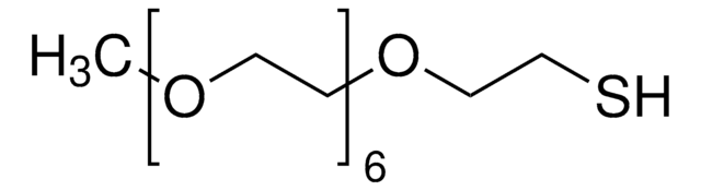 O-(2-メルカプトエチル)-O'-メチル-ヘキサ(エチレングリコール) &#8805;95% (oligomer purity)