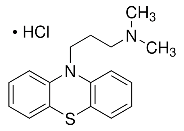 Promazine hydrochloride pharmaceutical secondary standard, certified reference material