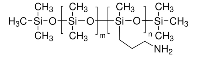 Poly[dimethylsiloxan-co-(3-aminopropyl)methylsiloxan] eq. wt. 4,400 Amine