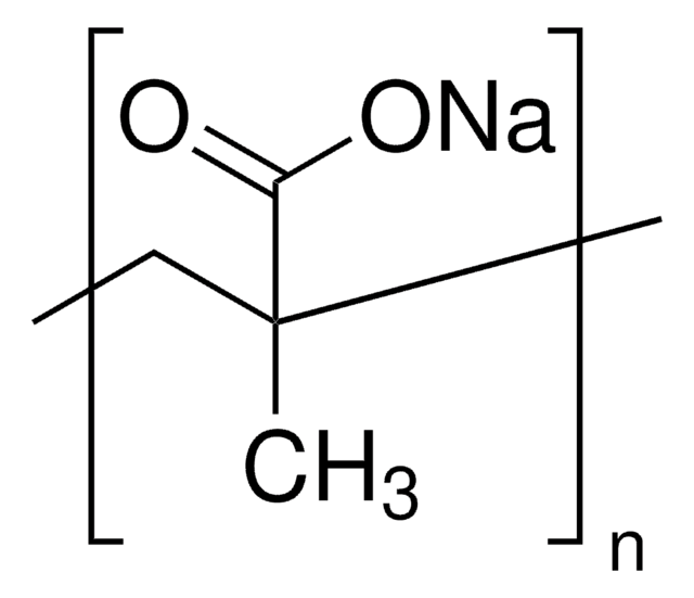 ポリ(メタクリル酸, ナトリウム塩) 溶液 average Mw 4,000-6,000, 40&#160;wt. % in H2O