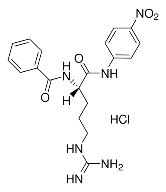 N&#945;-Benzoyl-L-arginin-4-nitroanilid -hydrochlorid &gt;98% (TLC)