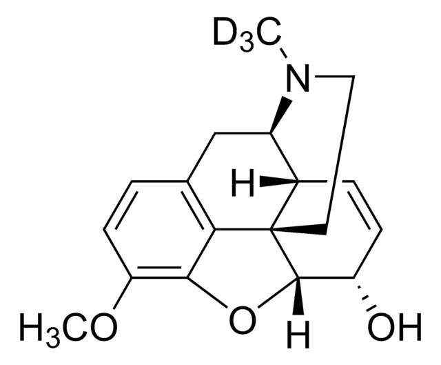 Codein-D3 -Lösung 100&#160;&#956;g/mL in methanol, ampule of 1&#160;mL, certified reference material, Cerilliant&#174;