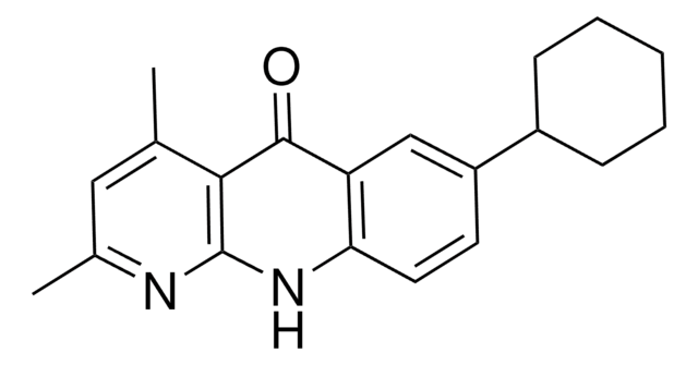 7-CYCLOHEXYL-2,4-DIMETHYLBENZO(B)(1,8)NAPHTHYRIDIN-5(10H)-ONE AldrichCPR