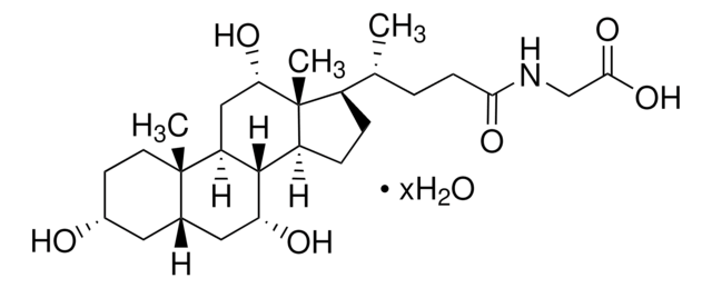 Glycocholsäure Hydrat synthetic, &#8805;97% (HPLC)