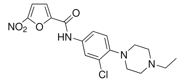 5-NITRO-FURAN-2-CARBOXYLIC ACID [3-CHLORO-4-(4-ETHYL-PIPERAZIN-1-YL)-PHENYL]-AMIDE AldrichCPR