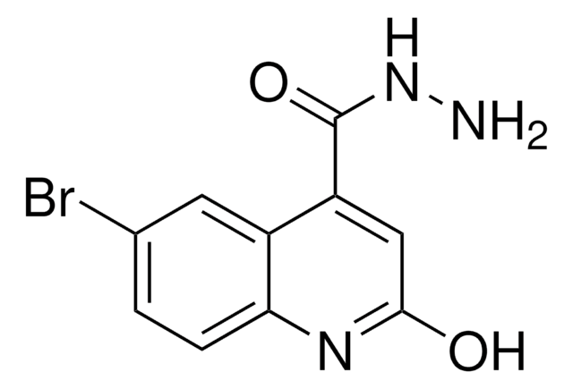 6-BROMO-2-HYDROXY-QUINOLINE-4-CARBOXYLIC ACID HYDRAZIDE AldrichCPR