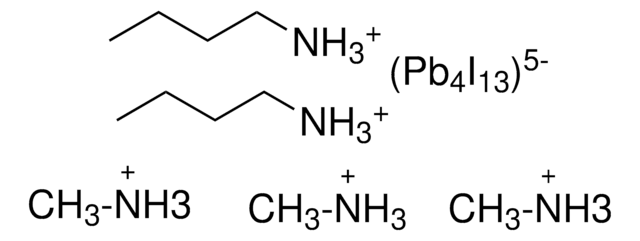 di-n-butylammonium trimethylammonium lead(II) tridecaiodide n = 4