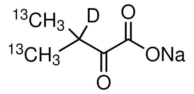 2-Keto-(3-methyl-13C)-Buttersäure-4-13C,3-d Natriumsalz 98 atom % D, 99 atom % 13C, 97% (CP)