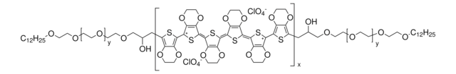 Poly(3,4-ethylendioxythiophen), Bis-Poly(ethylenglykol), Lauryl-Endgrupp 0.7&#160;wt. % (dispersion in nitromethane)