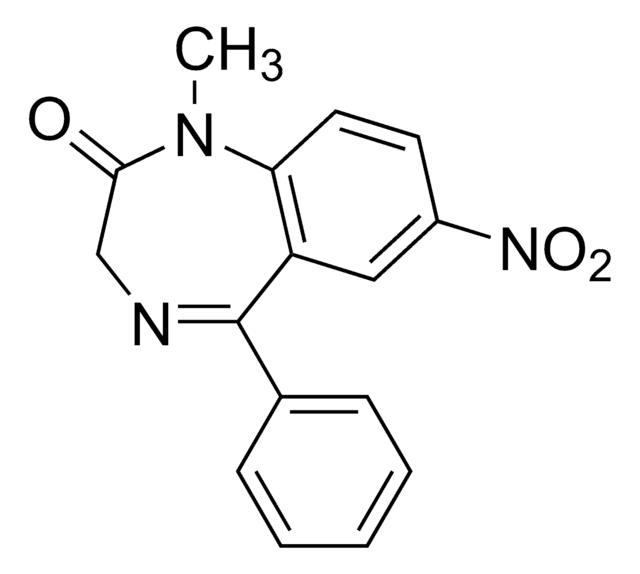 Nimetazepam -Lösung 1.0&#160;mg/mL in methanol, ampule of 1&#160;mL, certified reference material, Cerilliant&#174;