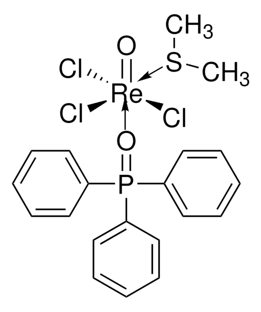 Oxotrichloro[(dimethylsulfid)triphenylphosphinoxid]rhenium(V) 97%