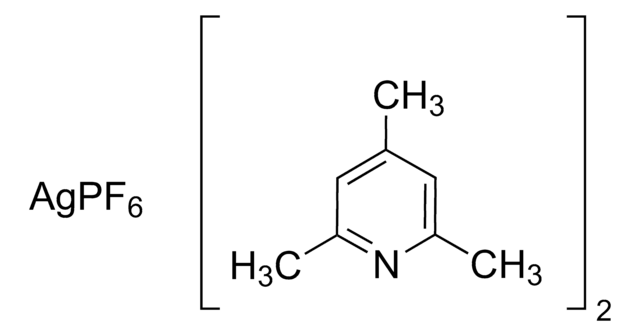 Bis(2,4,6-trimethylpyridine)silver(I) Hexafluorophosphate AldrichCPR