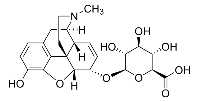 吗啡-6- &#946;-D-葡糖苷酸 溶液 1.0&#160;mg/mL in methanol: water (2:8), ampule of 1&#160;mL, certified reference material, Cerilliant&#174;