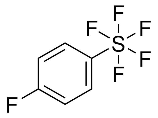 1-Fluoro-4-(pentafluoro-lambda~6~-sulfanyl)benzene AldrichCPR