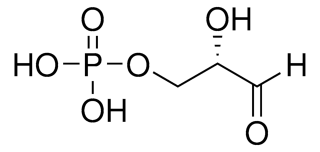 L-Glycerinaldehyd-3-phosphat -Lösung &#8805;95% (TLC), 8-12&#160;mg/mL in H2O (qNMR)