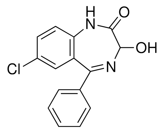 Oxazepam -Lösung 1&#160;mg/mL in methanol, ampule of 1&#160;mL, certified reference material, Cerilliant&#174;