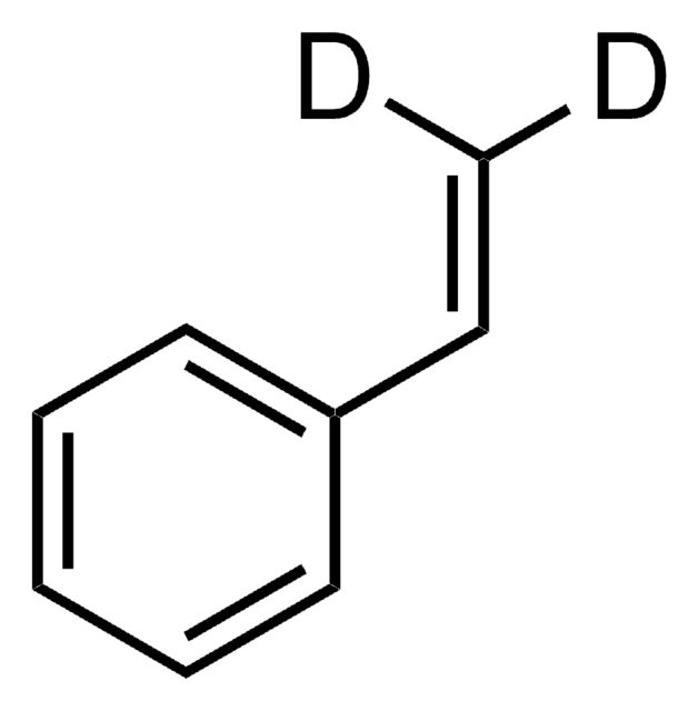 Styrene-&#946;, &#946;-d2 &#8805;98 atom % D, &#8805;98% (CP), contains hydroquinone as stabilizer